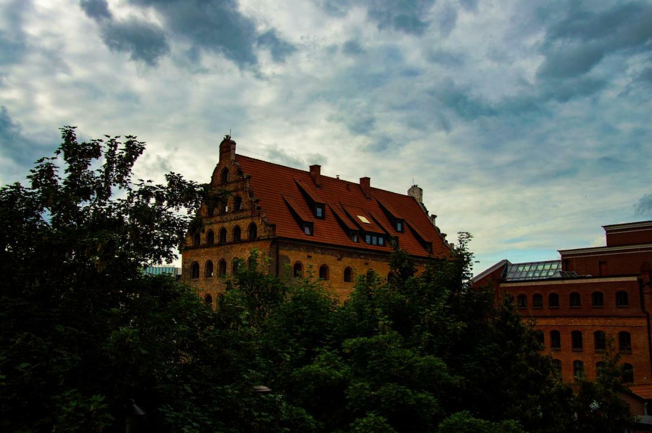 Centrally Located Island Apartment Gdańsk Buitenkant foto